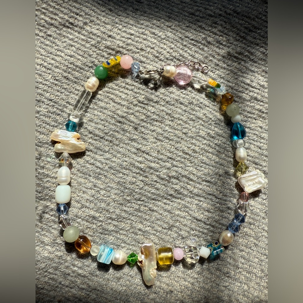 Multicolor Pearl Necklace